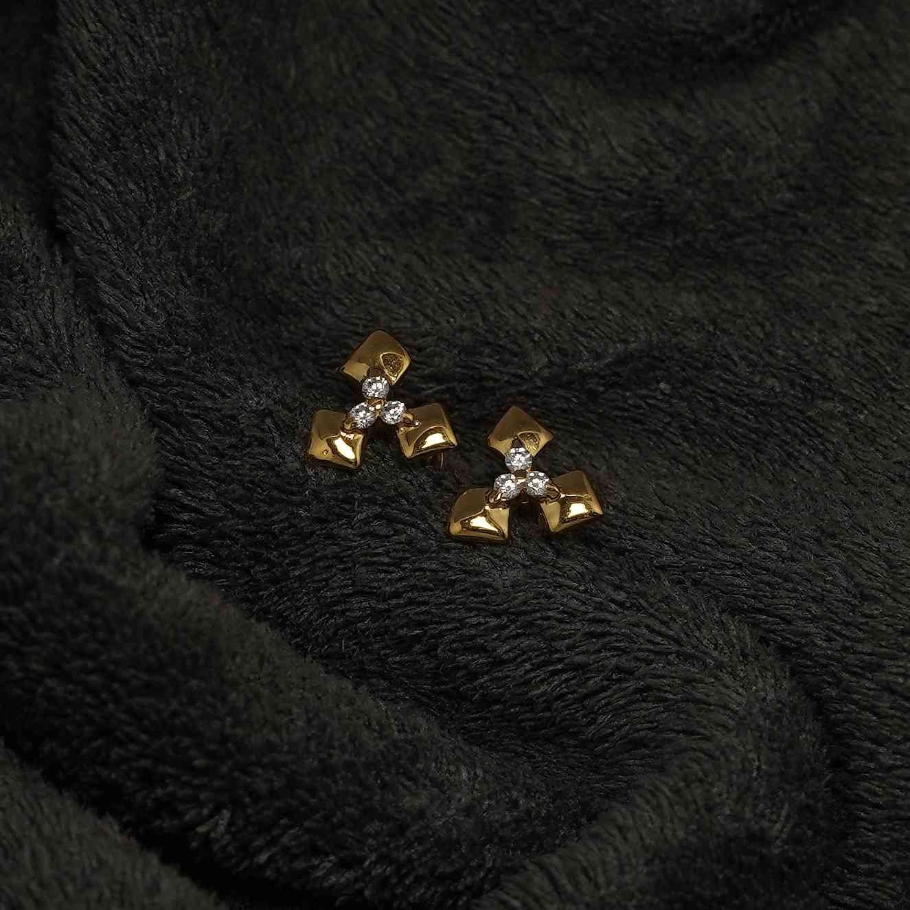 gold Earrings- Pakkarath Jewellery
