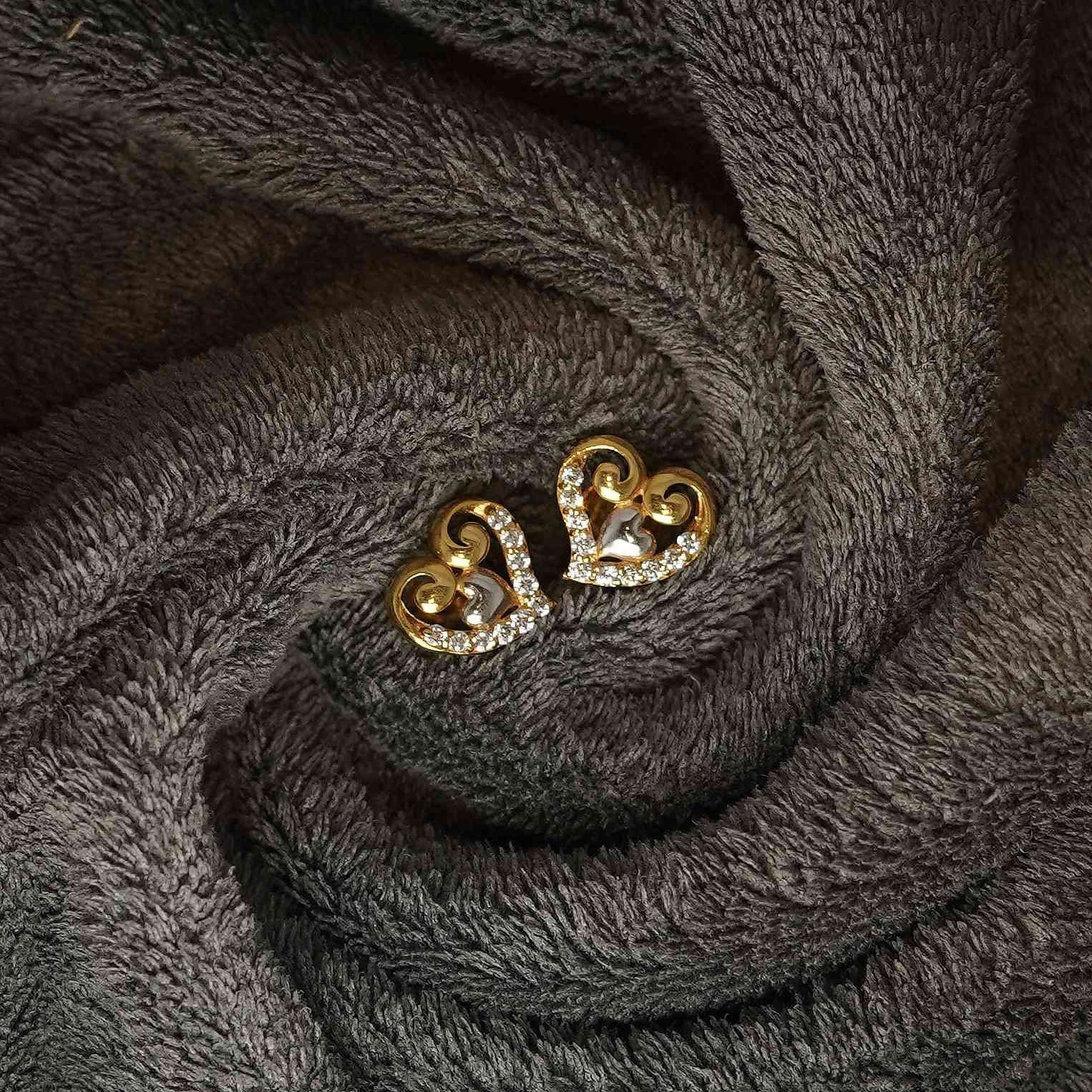 gold Earrings- Pakkarath Jewellery