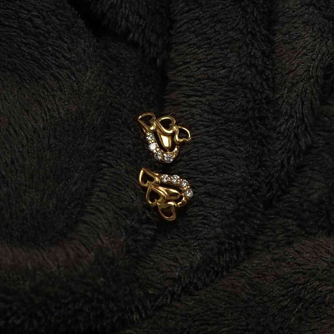 gold Earrings- Pakkarath Jewellery