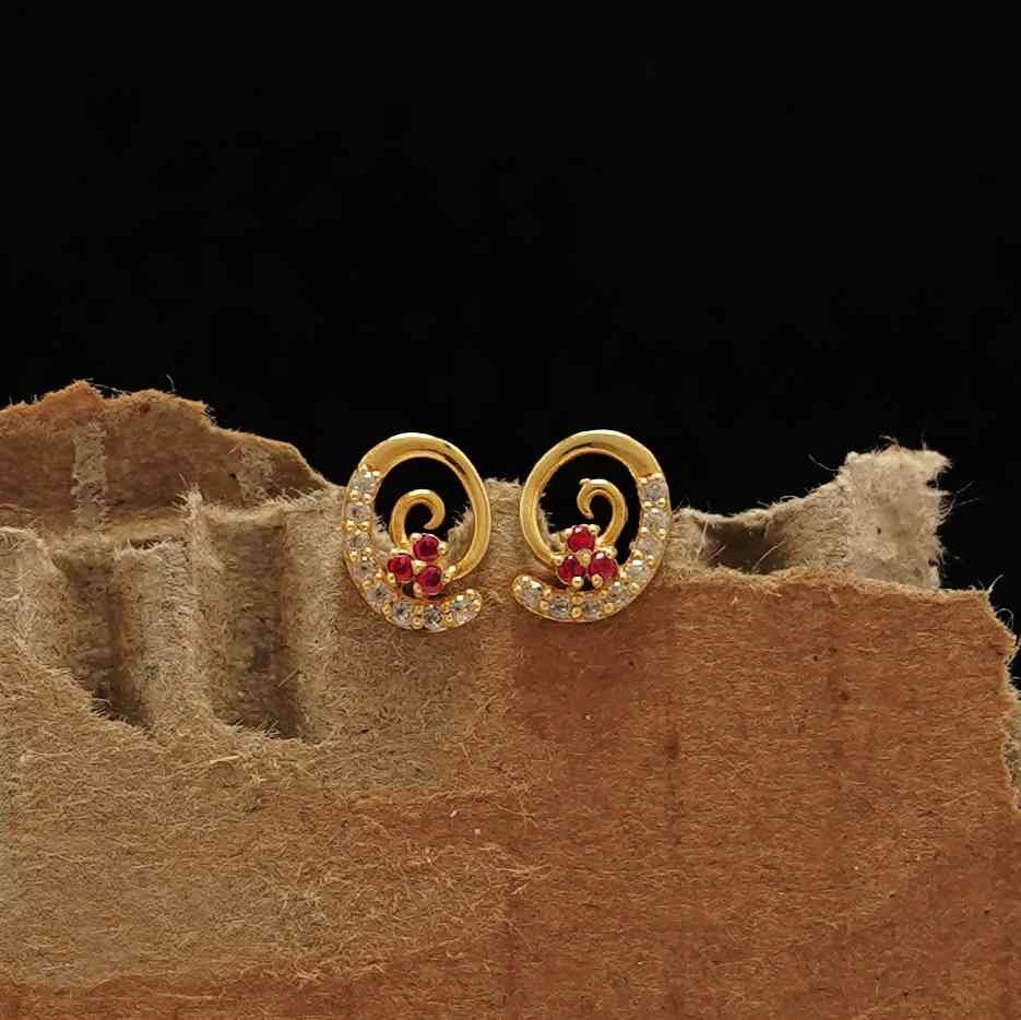 gold Earrings- Pakkarath Jewellery