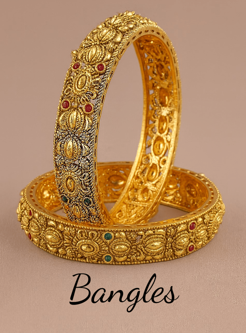 gold-bangles - pakkarath gold and diamonds